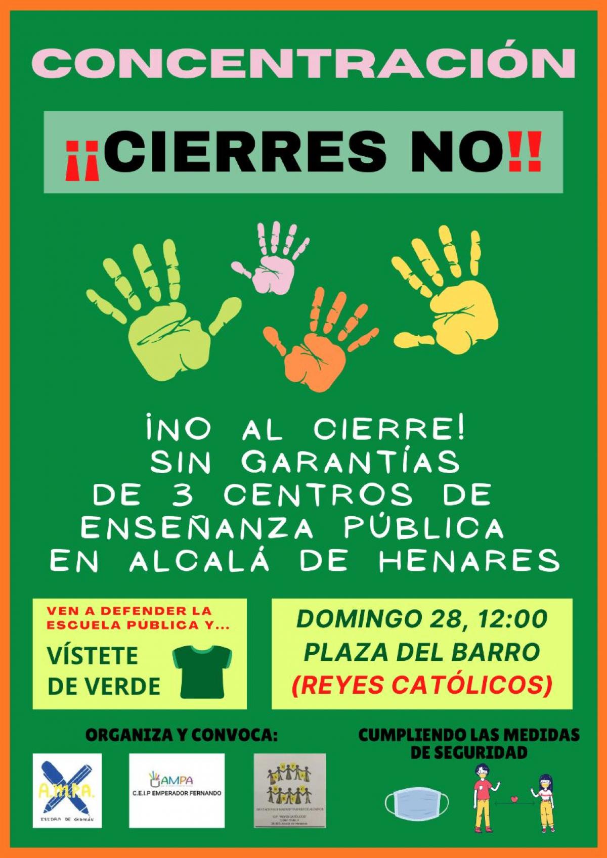 Cartel concentración