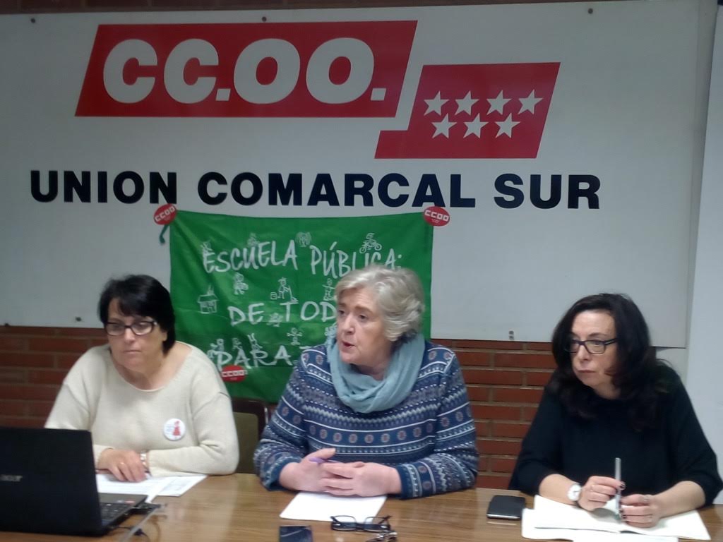 3 de cada 10 aulas de la zona sur de Madrid tienen exceso de alumnado