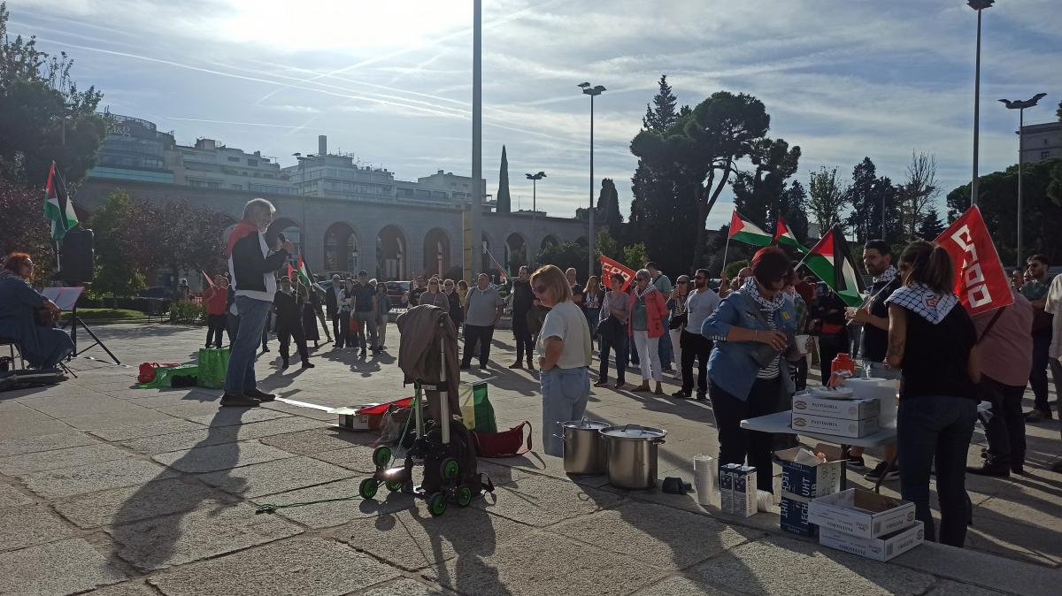 Concentraciones y Paros en apoyo al pueblo Palestino (15 octubre 2025)