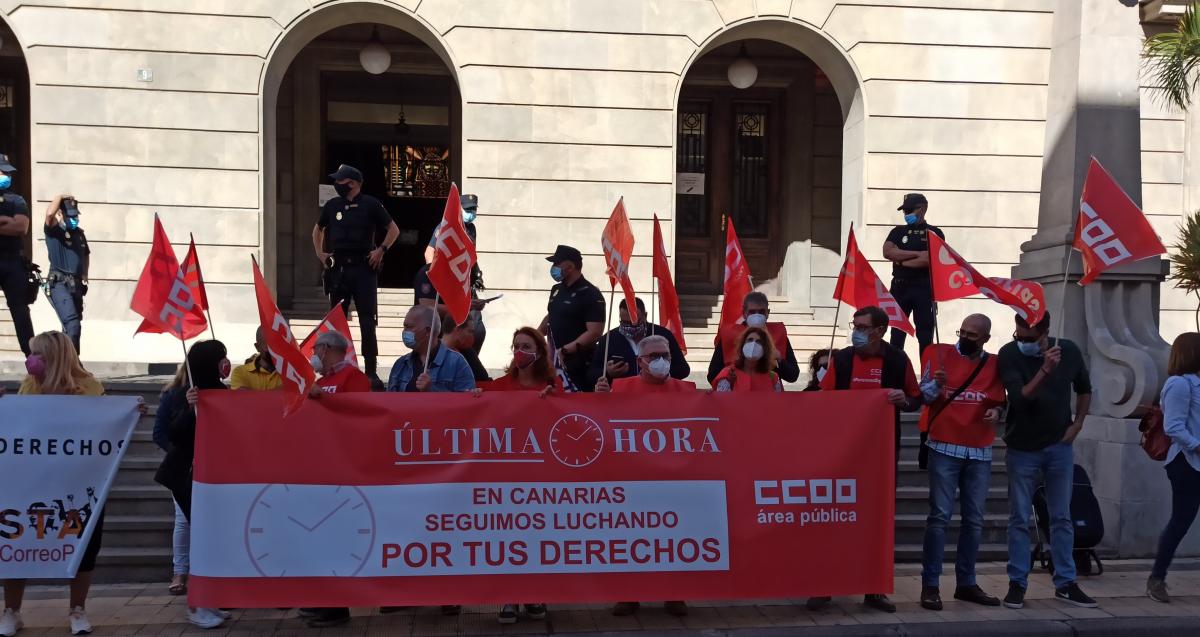 CCOO exige el cumplimiento de los acuerdos y la recuperación de la negociación en el área pública (Canarias).