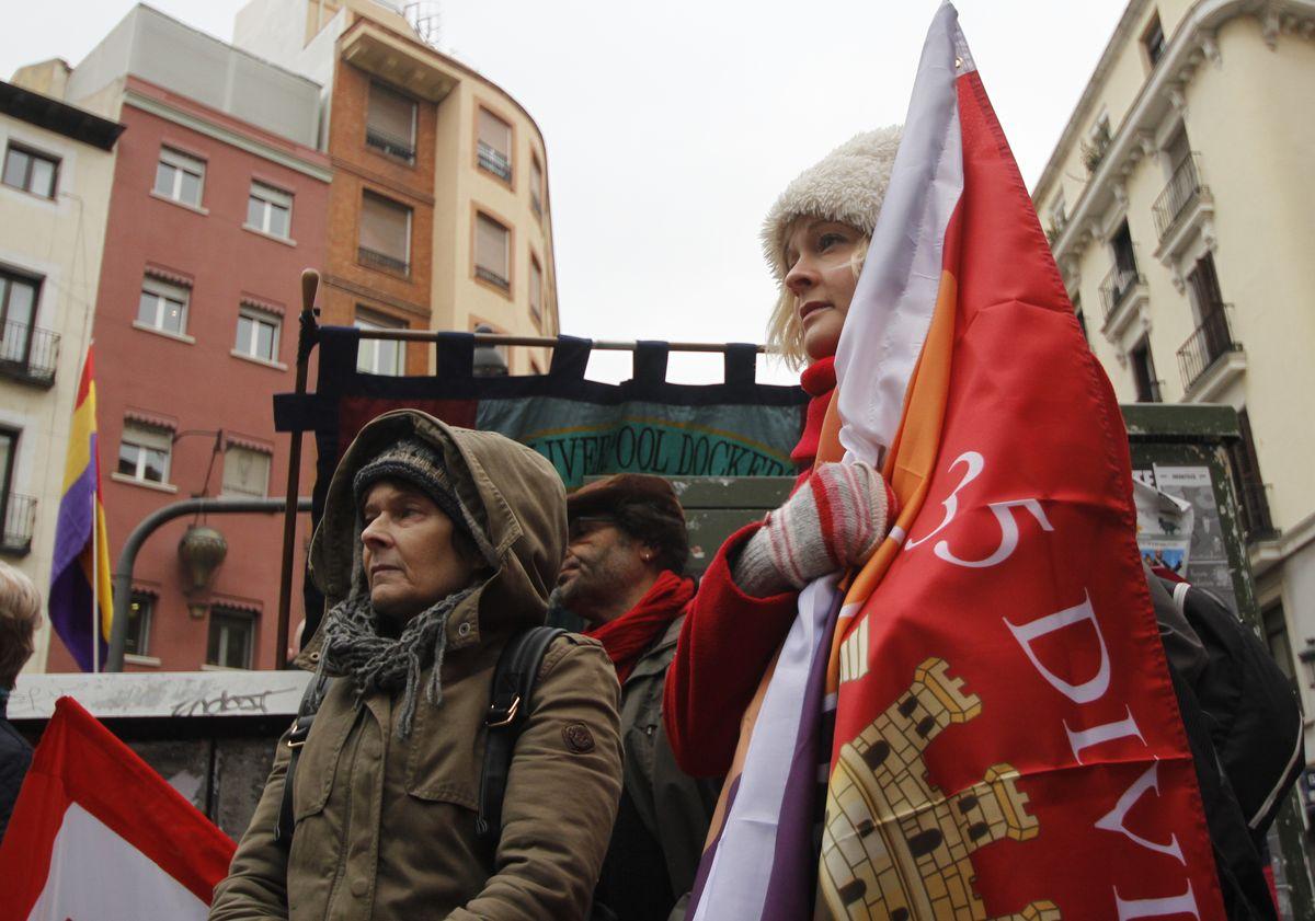 Delegación de sindicatos británicos del Nord-West en 2017