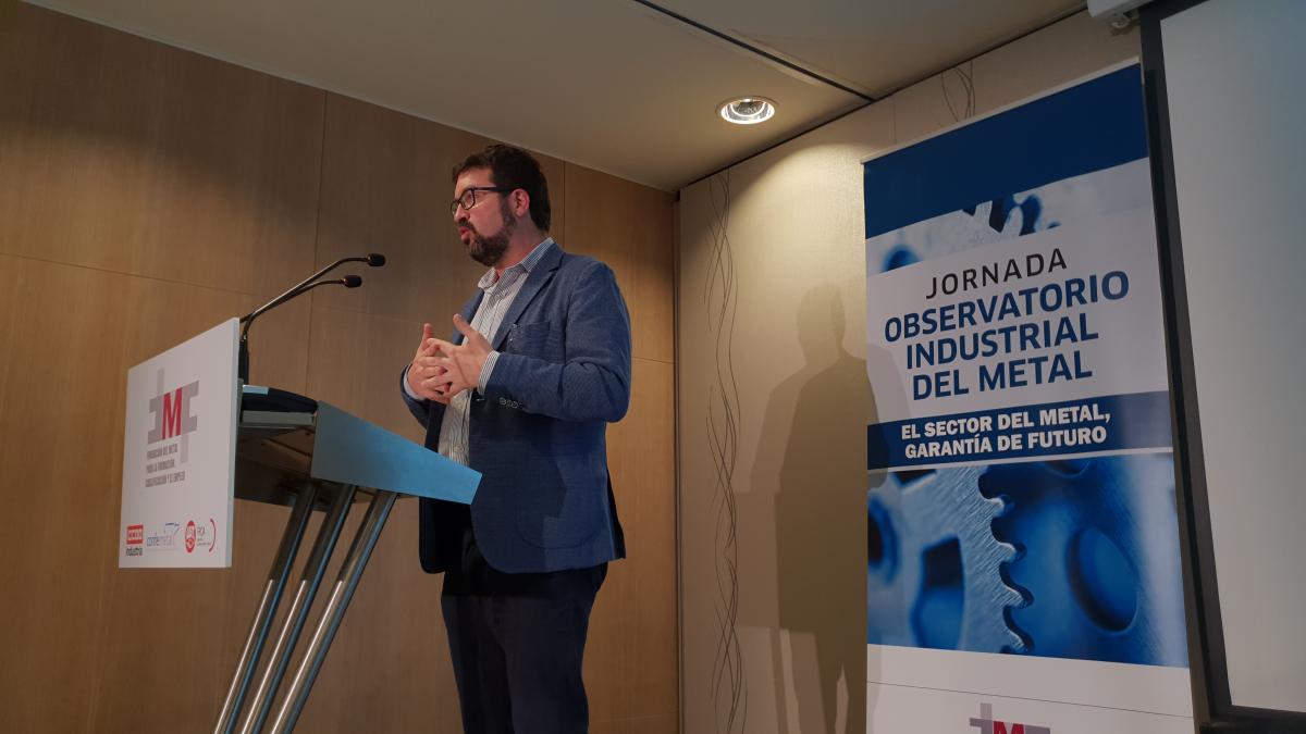 El secretario de Estado de Empleo durante su intervención en la jornada