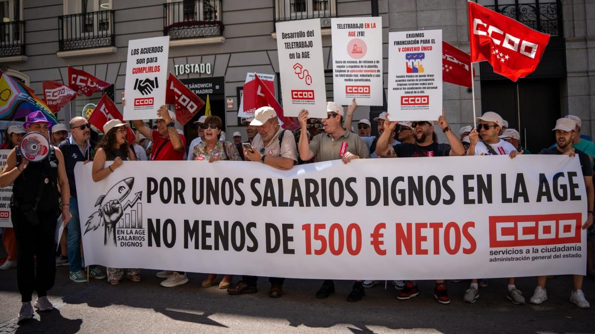 Concentración CCOO AGE 9J2026