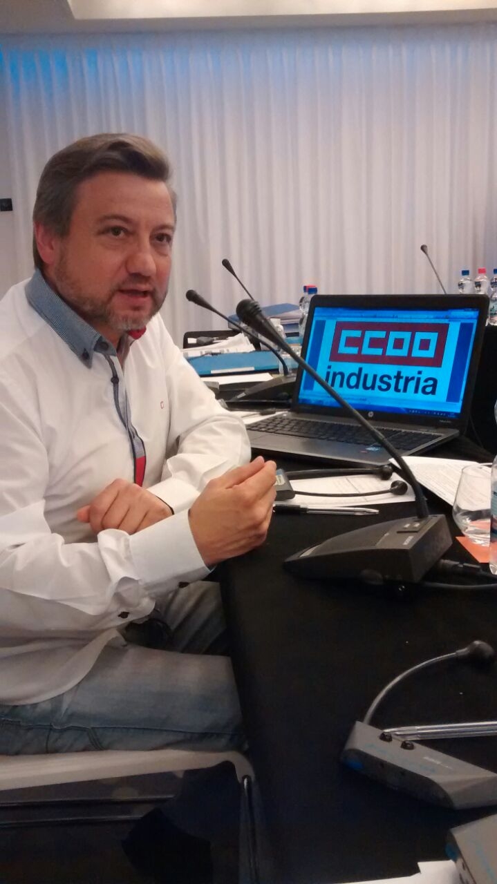 José Luis Villares, responsable de Industrias Extractivas de CCOO de Industria