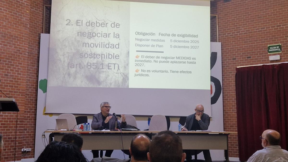 jornada Muñiz Zapico de Movilidad Sostenible al trabajo