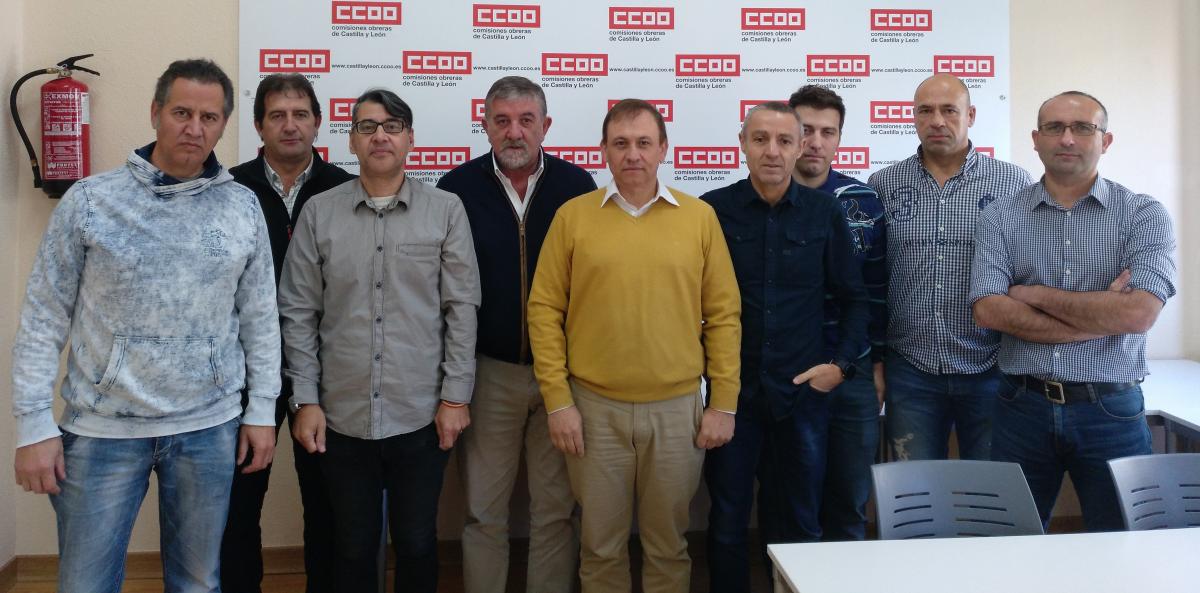 Miembros de la comisión de seguimiento del cierre de Lada y Velilla