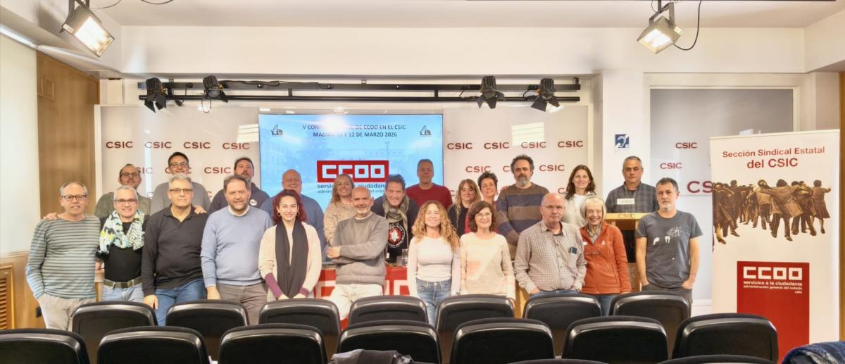 Plenario de delegadas y delegados de la SSE del CSIC