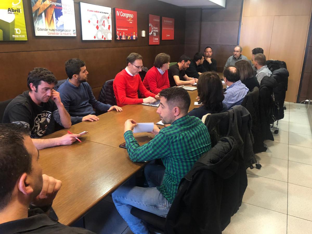 Coordinadora de CCOO de Industria de Alstom