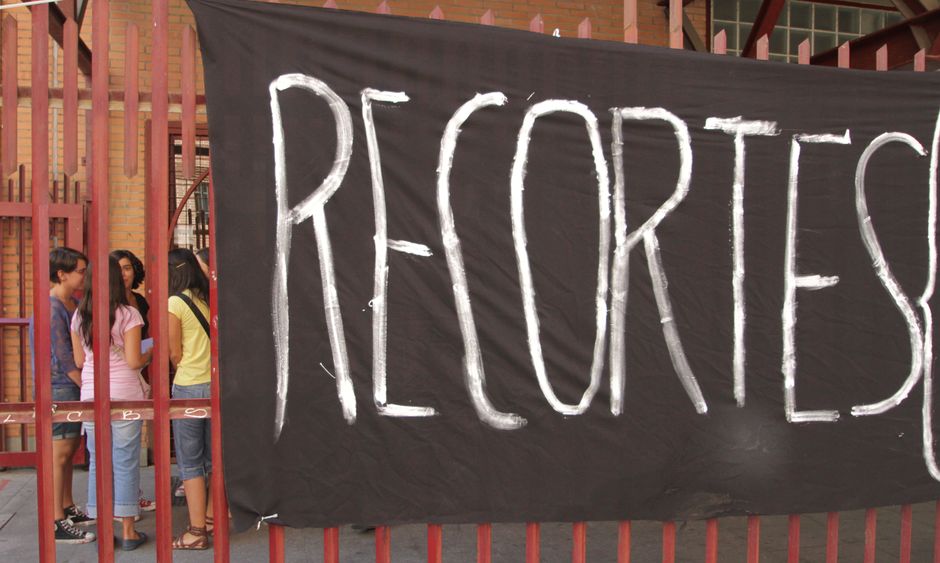 Imagen de archivo de un instituto de Madrid