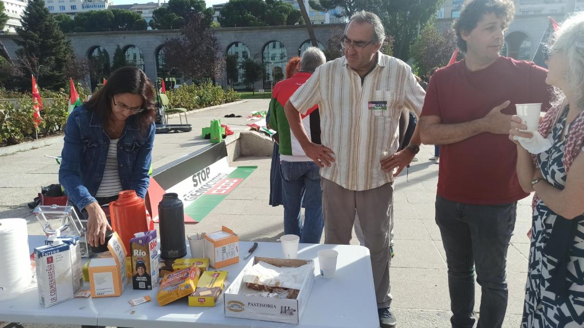 Concentraciones y Paros en apoyo al pueblo Palestino (15 octubre 2025)