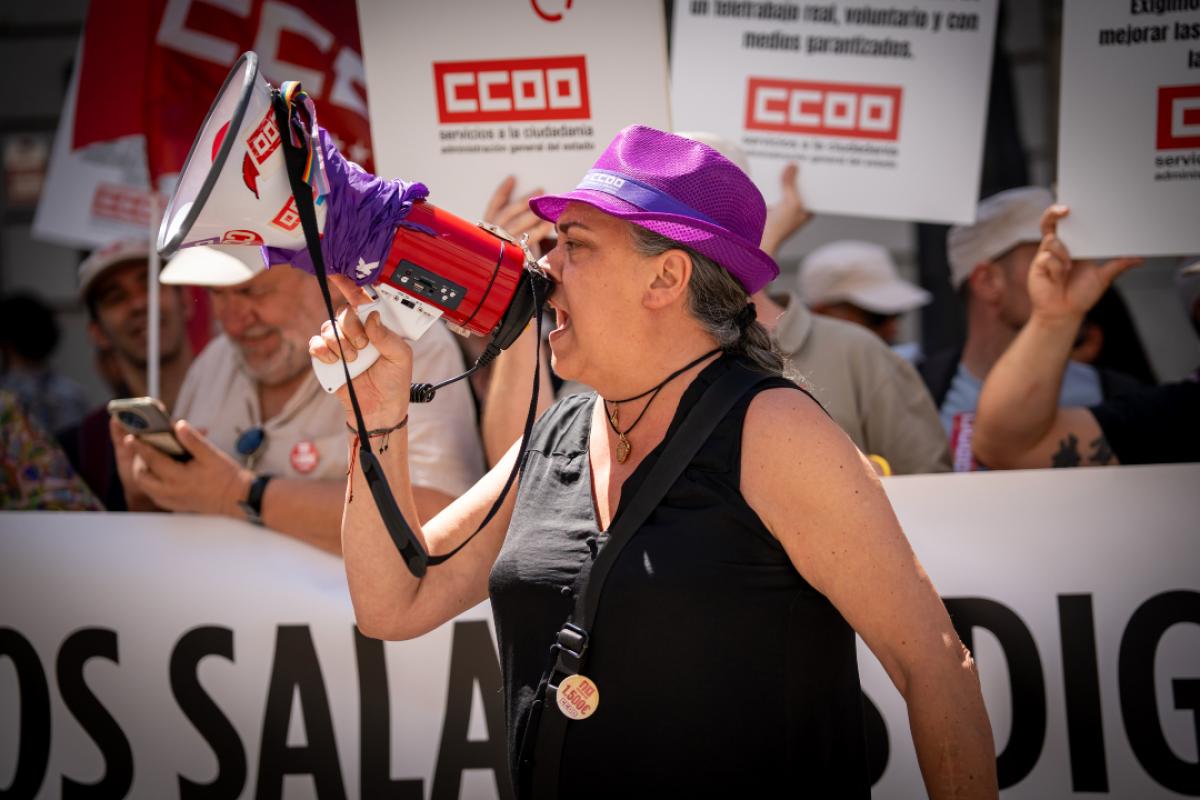 Concentración CCOO AGE 9J2026