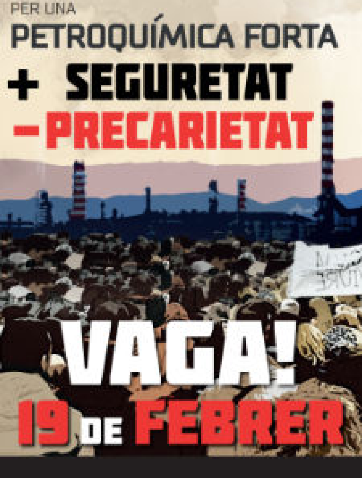 Cartel huelga