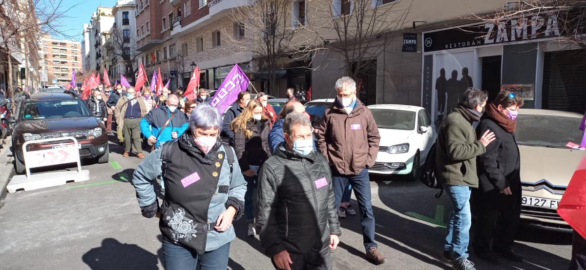 Manifestación #27E en Función Pública #NosSobranRazones
