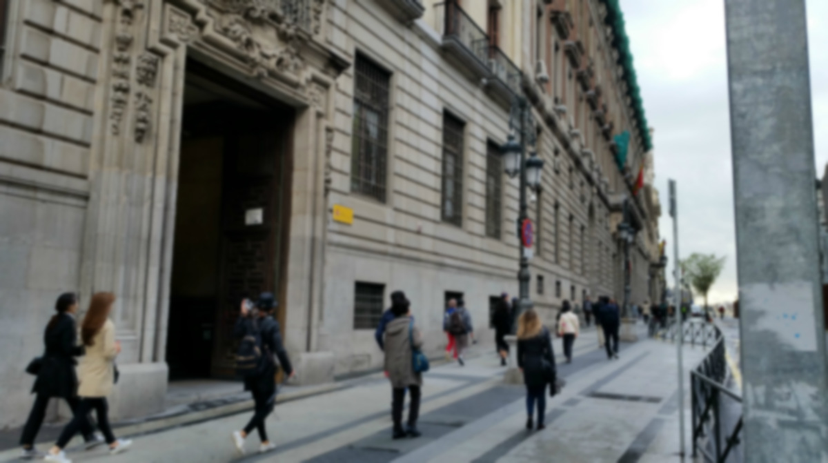 Sede del Ministerio de Hacienda en calle Alcalá
