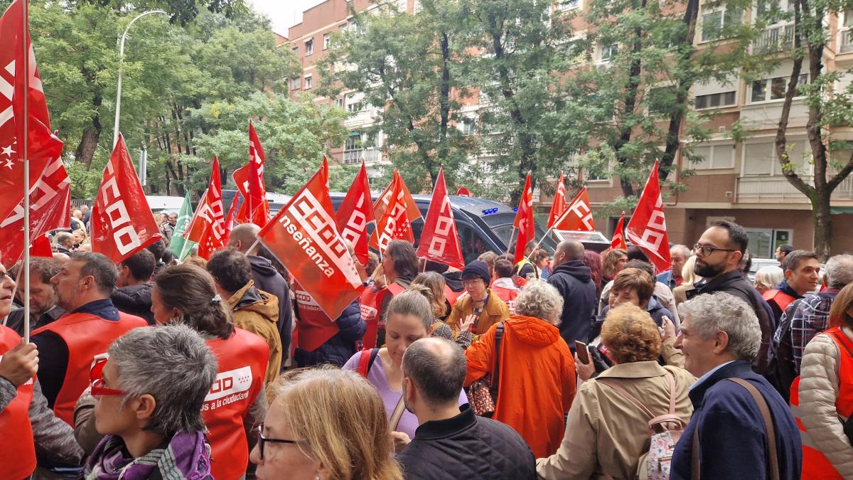 Concentraciones 30 octubre 2025 frente al Ministerio para la Transformación Digital y Función Pública