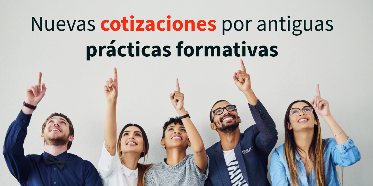 Nuevas cotizaciones por antiguas prácticas formativas