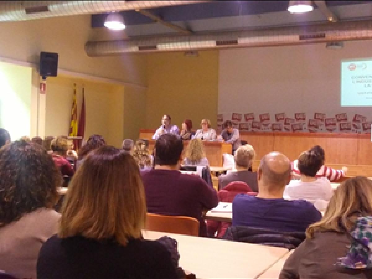 Asamblea  que el textil celebró en Barcelona