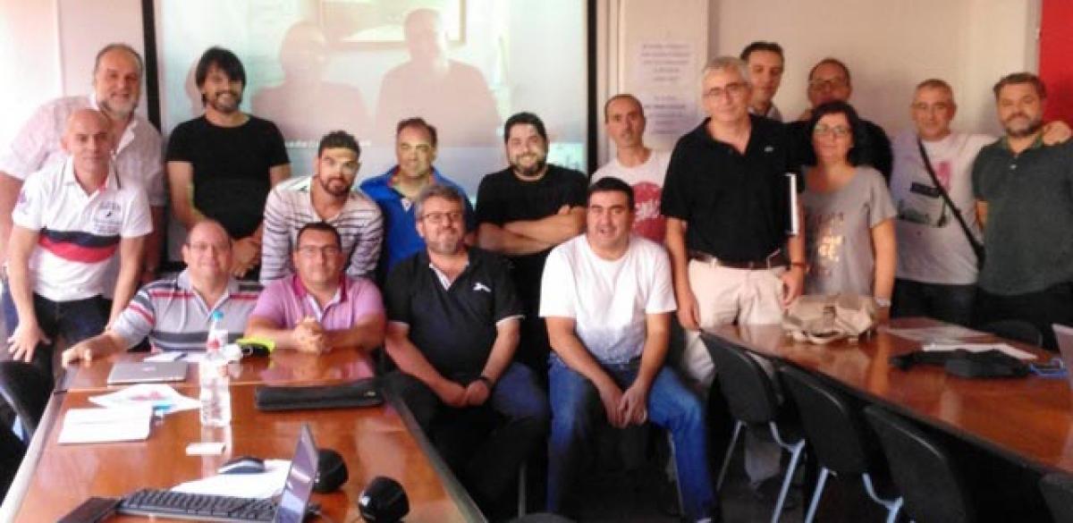 Ejecutiva de la sección sindical interempresas de CCOO en ThyssenKrupp