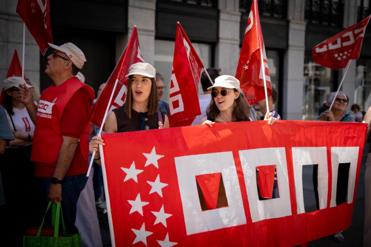 Concentración CCOO AGE 9J2026