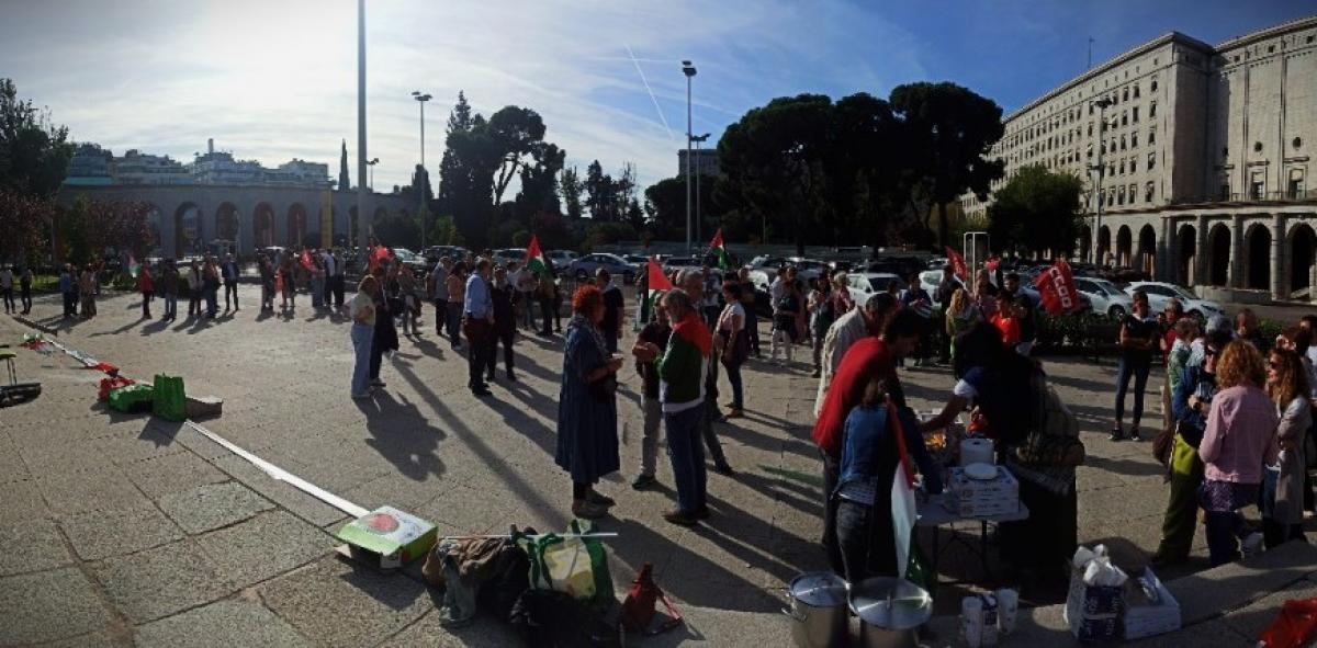 Concentraciones y Paros en apoyo al pueblo Palestino (15 octubre 2025)