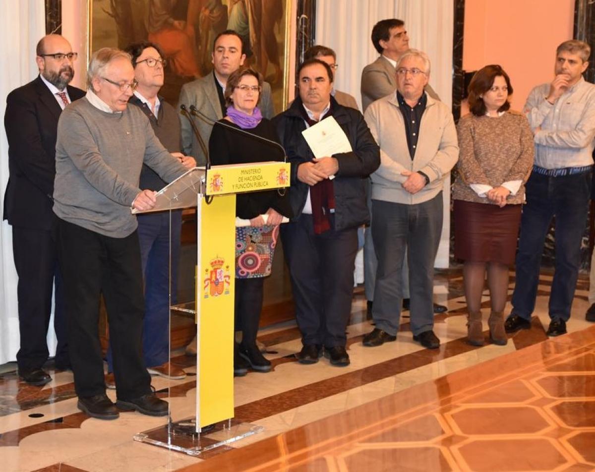 Intervención de Pepe Fernández (CCOO) tras la firma, el pasado 9 de marzo, del II Acuerdo para la mejora del empleo público y de condiciones de trabajo