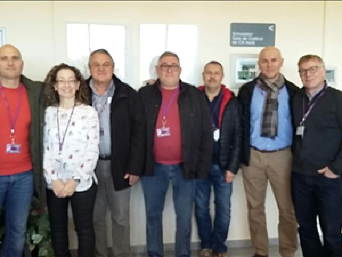 Imagen de la delegación de CCOO