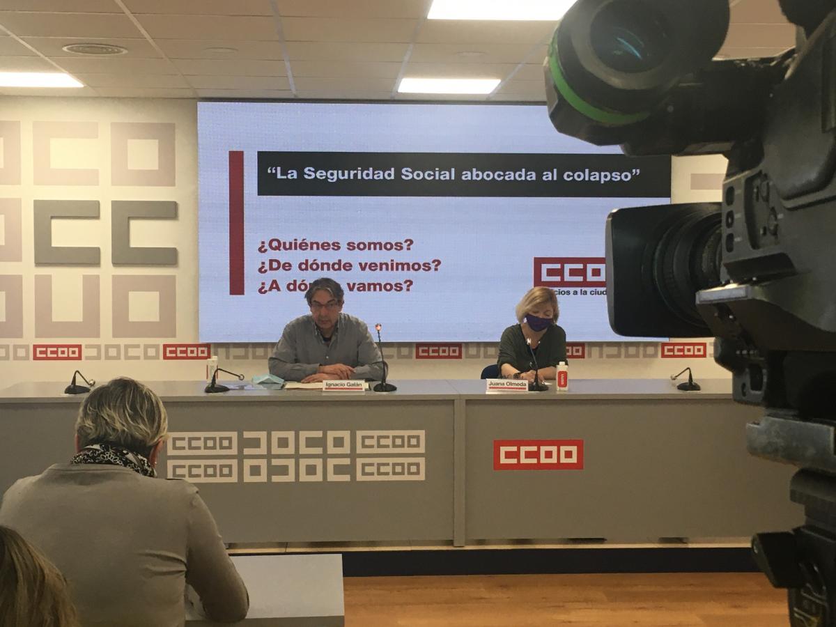 Juana Olmeda e Ignacio Galán han presentado tres estudios que evidencian un grave problema de falta de personal en la Seguridad Social.