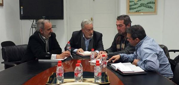 Reunión con el Defensor del Pueblo Andaluz, D.Jesús Ramiro de Maeztu-