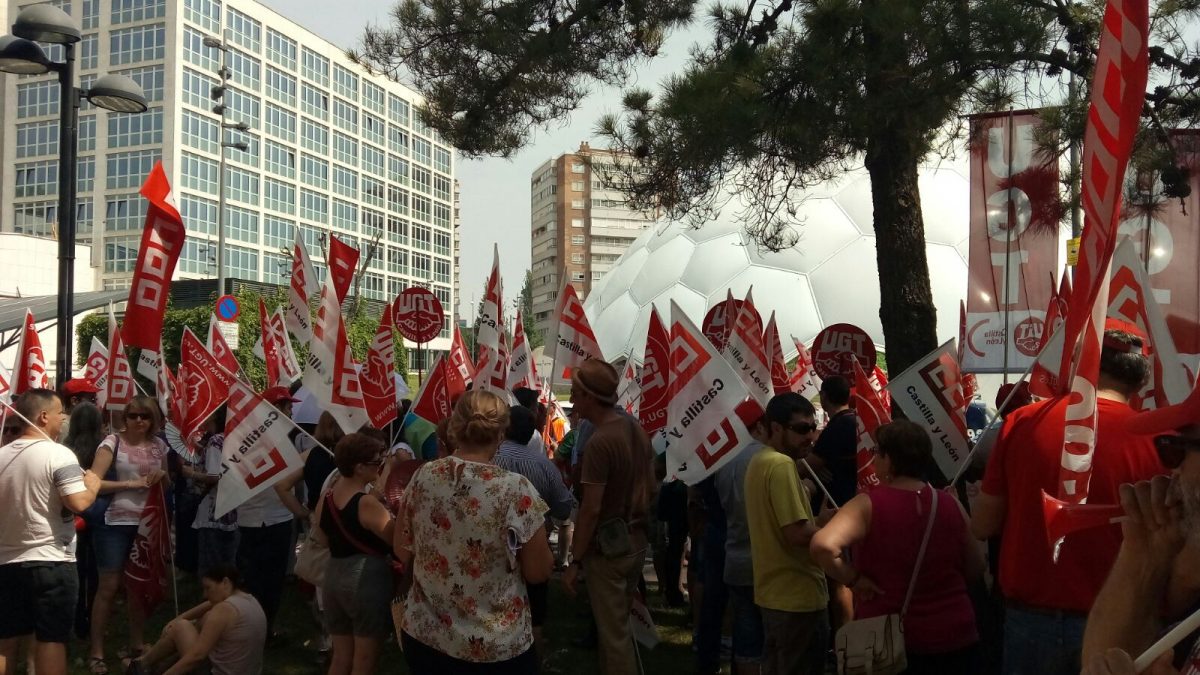 Éxito de la Concentracion del 22 de JUNIO en Valladolid