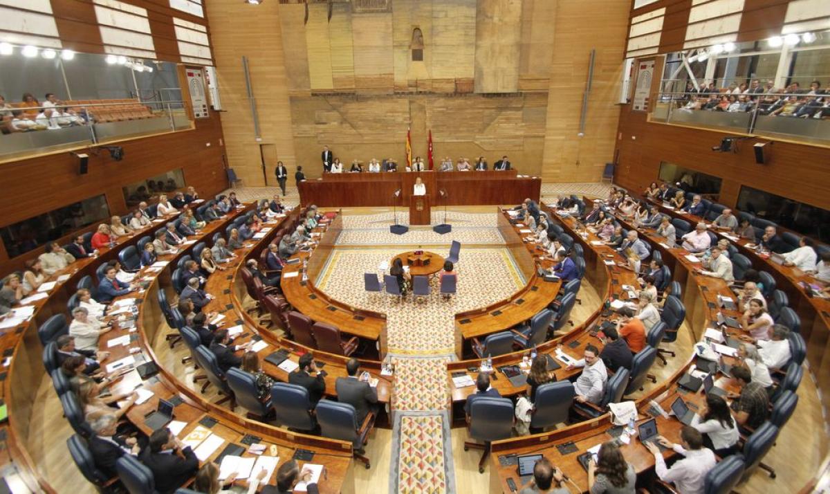 Plenario de la Asamblea de Madrid