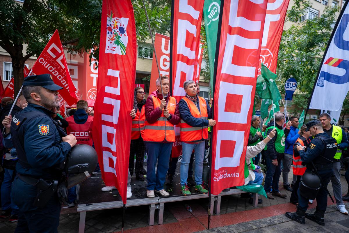 Concentraciones 30 octubre 2025 frente al Ministerio para la Transformación Digital y Función Pública