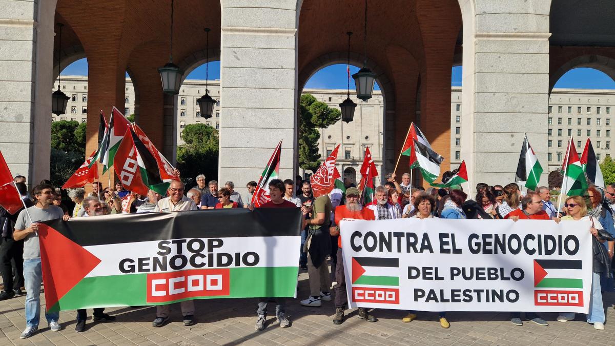 Concentraciones y Paros en apoyo al pueblo Palestino (15 octubre 2025)