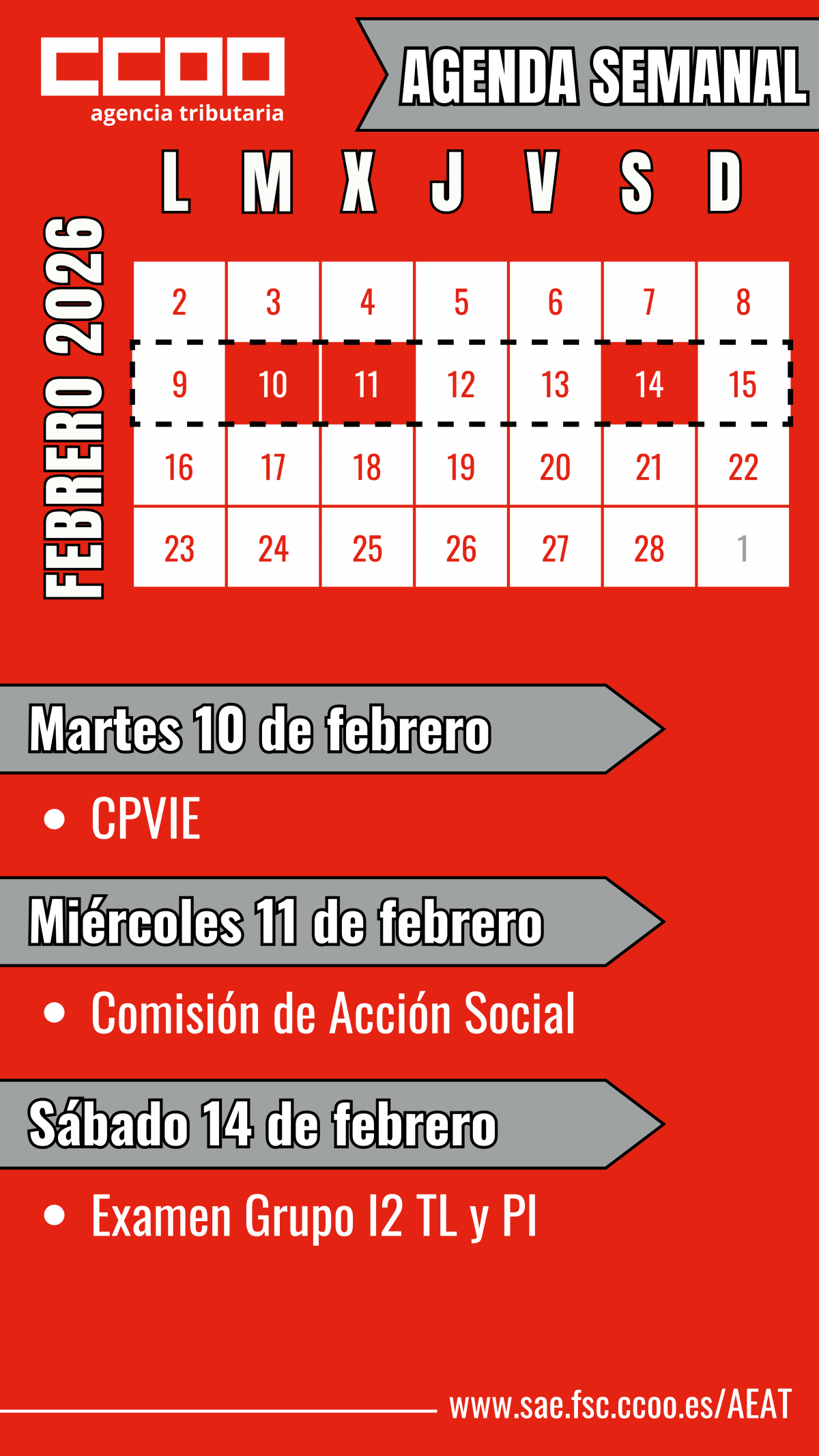 Agenda Semanal
