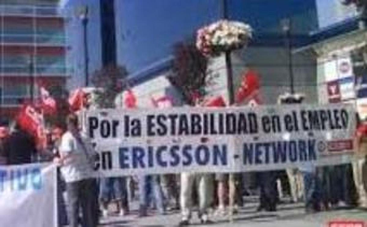 Concentración de la plantilla de Ericsson