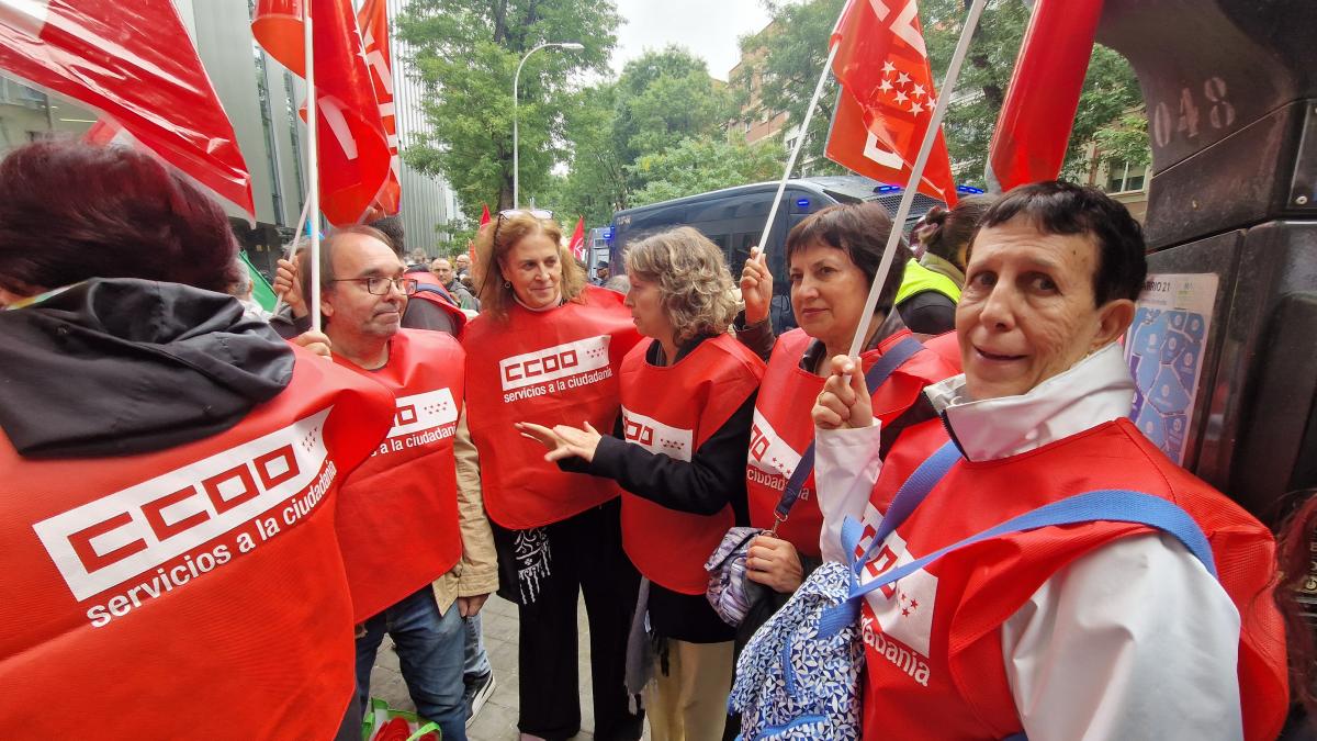 Concentraciones 30 octubre 2025 frente al Ministerio para la Transformación Digital y Función Pública