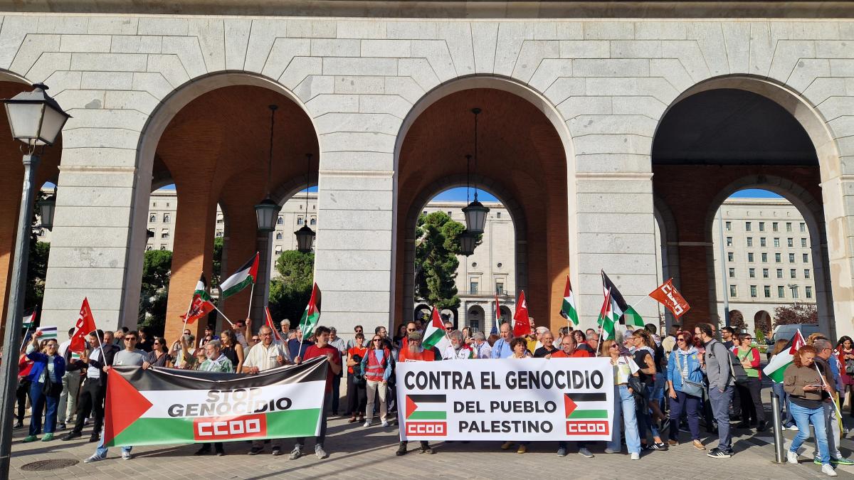 Concentraciones y Paros en apoyo al pueblo Palestino (15 octubre 2025)
