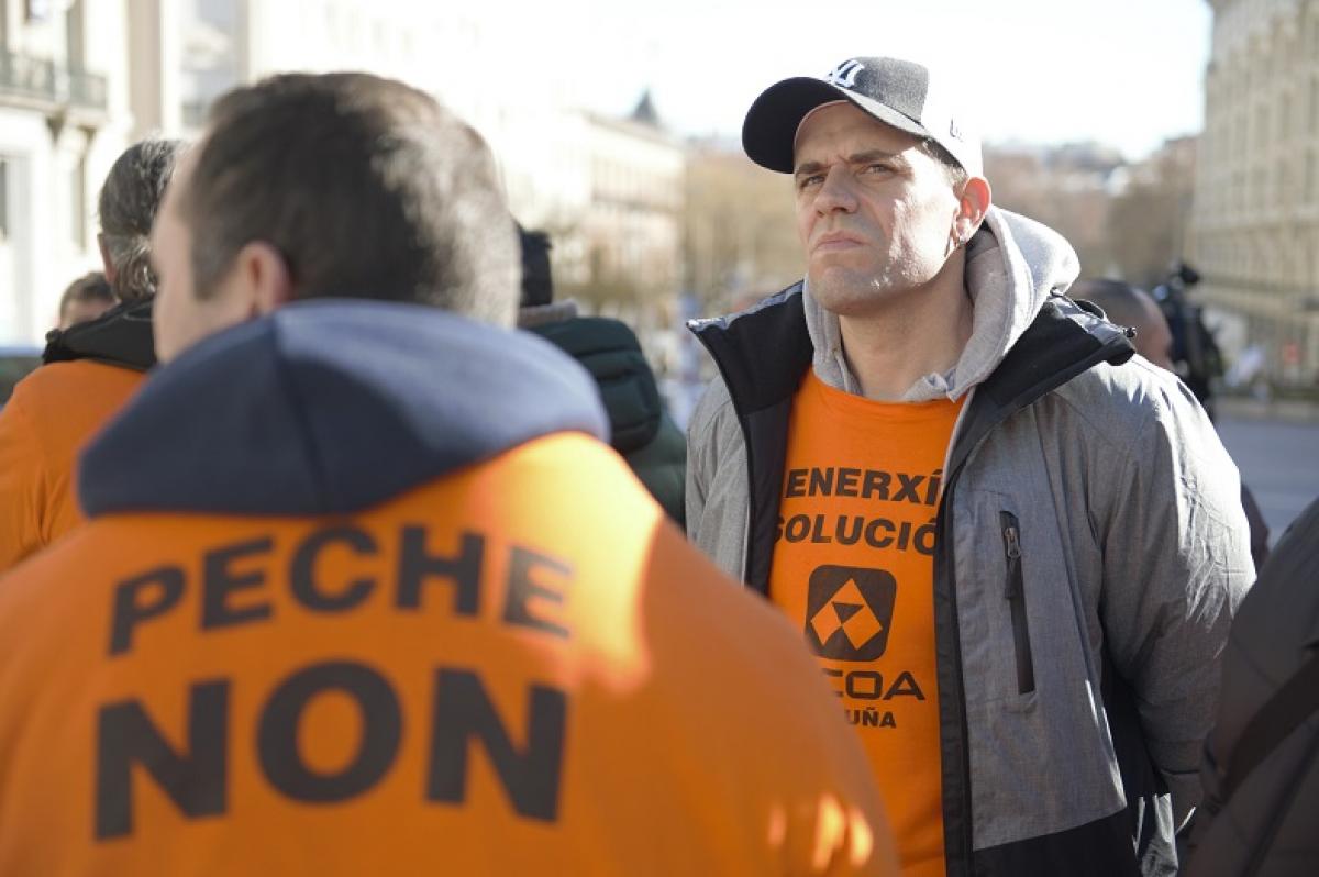 Concentración frente al Congreso de los Diputados. Foto de archivo