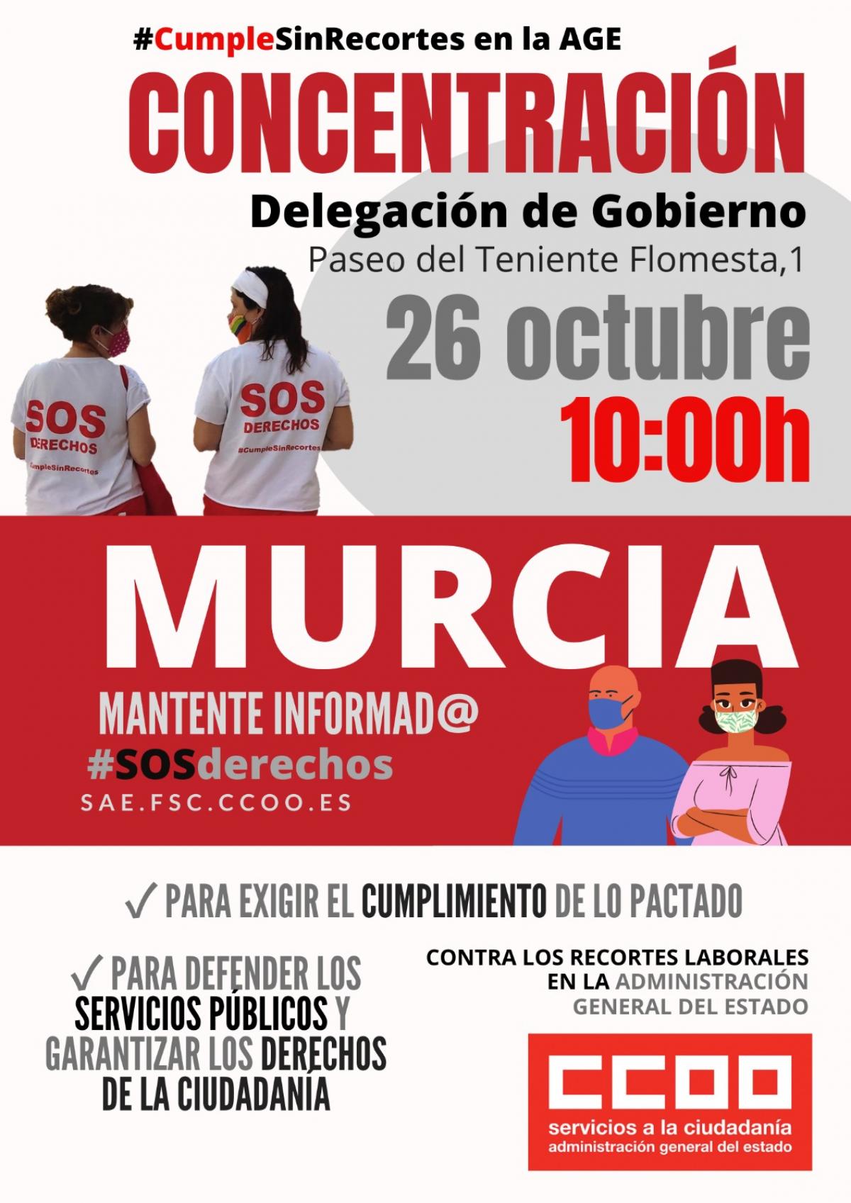 Concentración Murcia 20201026
