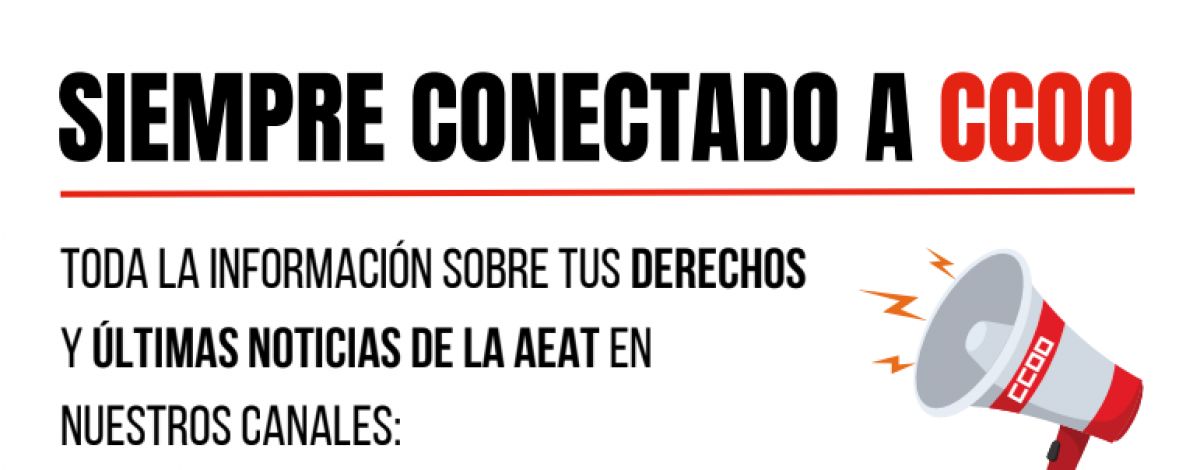 Siempre conectado a CCOO