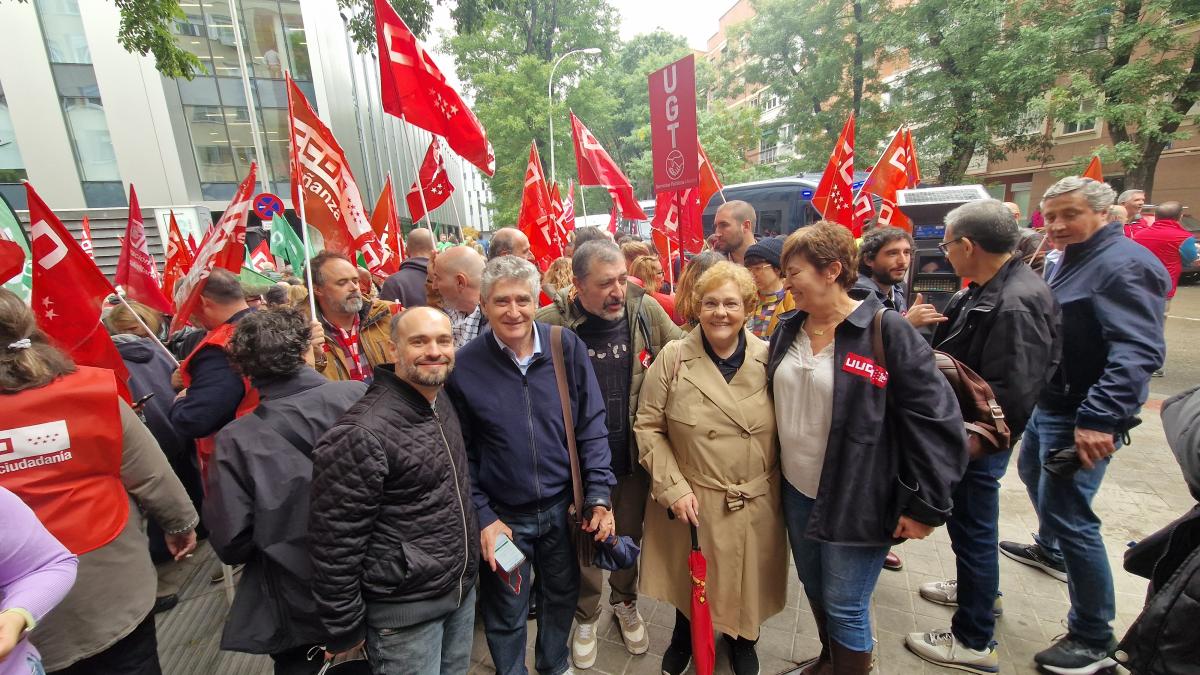 Concentraciones 30 octubre 2025 frente al Ministerio para la Transformación Digital y Función Pública