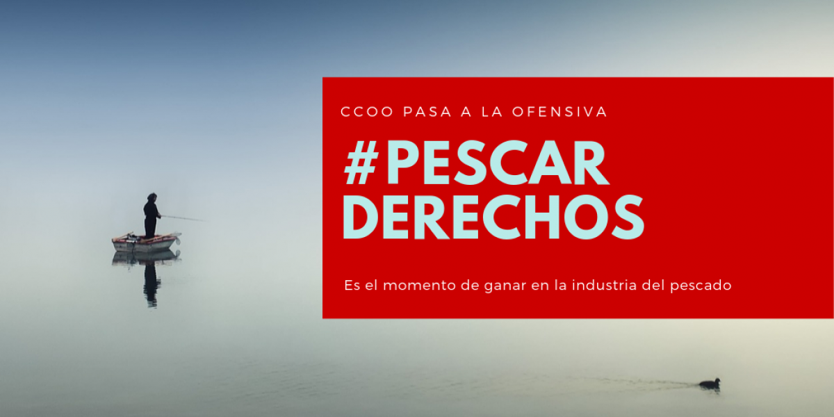 Imagen de la campaña #PescarDerechos