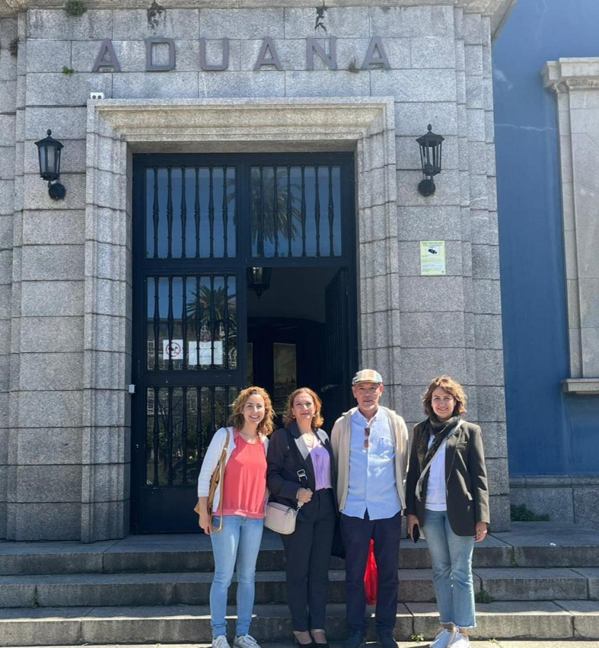 Representantes de CCOO-AEAT de Galicia.
