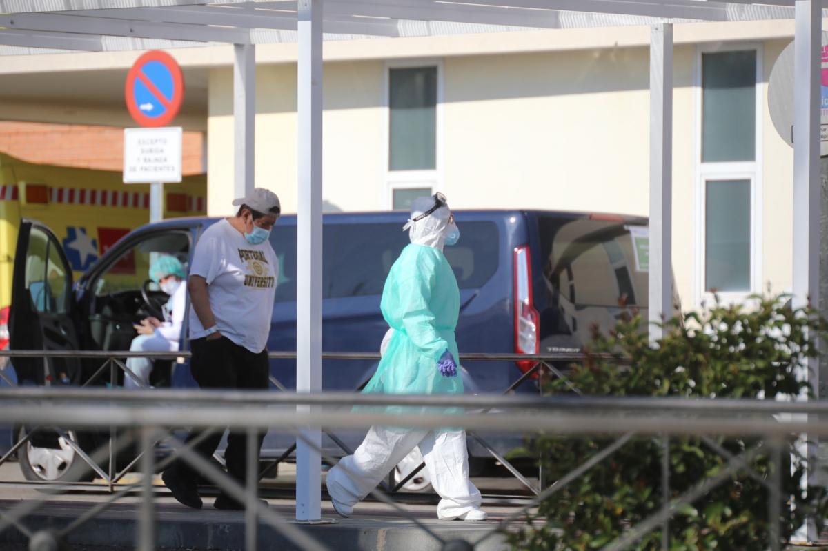 Personal sanitario del Hospital 12 de Octubre