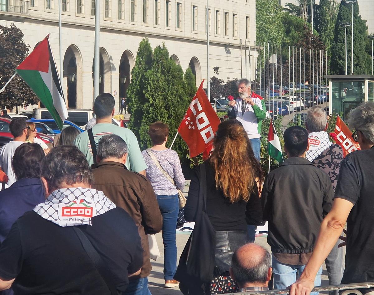 Concentraciones y Paros en apoyo al pueblo Palestino (15 octubre 2025)