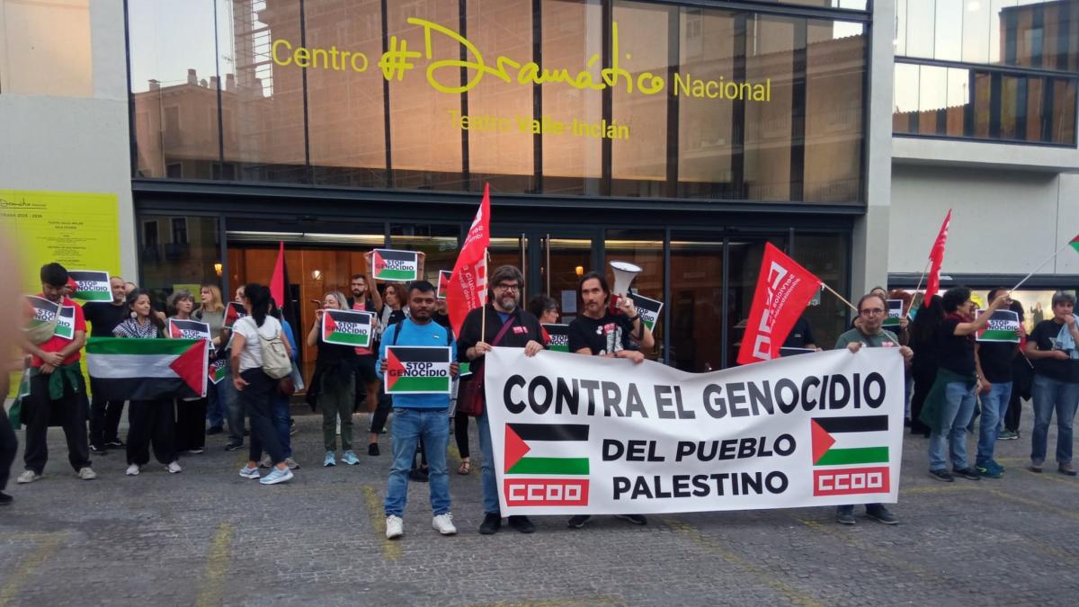 Concentarción en el Centro Dramático Nacional Valle-Inclán