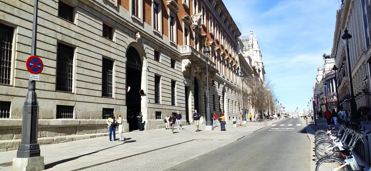 Imagen de archivo del Ministerio de Hacienda en Madrid