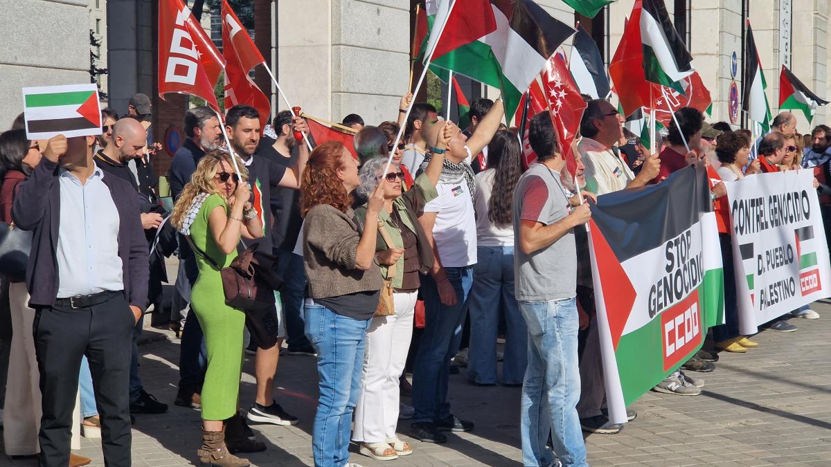 Concentraciones y Paros en apoyo al pueblo Palestino (15 octubre 2025)