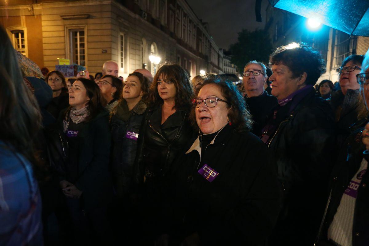 Concentración este lunes ante el Ministerio de Justicia
