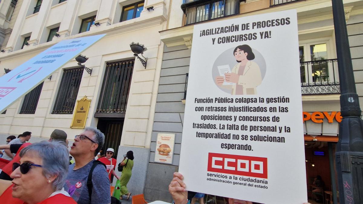 Concentración del Sector de la Administración del Estado en Madrid el 30 de junio de 2026