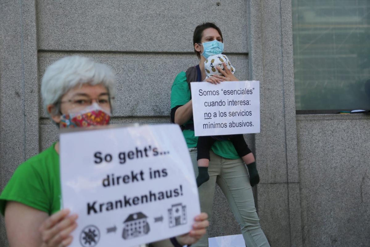 El profesorado reivindica seguridad frente al COVID19 para su colectivo y el alumnado